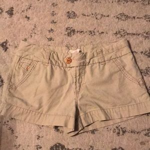 Khaki shorts